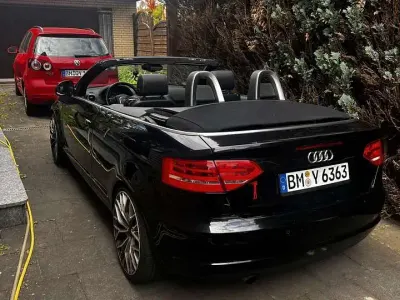Gebraucht Audi A3 Cabriolet S-Line 160 PS (117 kW) 2010 Schwarz Cabrio