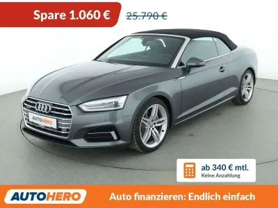 Gebraucht Audi A5 Cabriolet Sport 190 PS (139 kW) 2019 Daytonagrau Cabrio