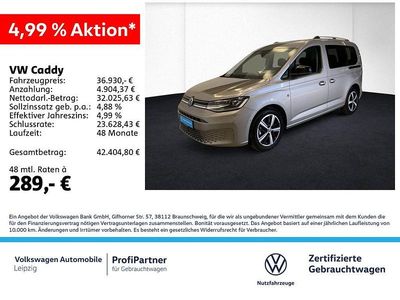 Usata VW Caddy Goal 122 CV (89 kW) 2025 Beige Monovolume
