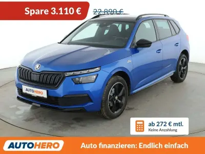 Gebraucht Skoda Kamiq Monte Carlo 150 PS (110 kW) 2022 Blau SUV