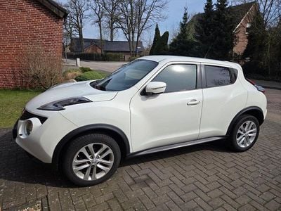 Gebraucht Nissan Juke N-Connecta 115 PS (84 kW) 2016 Weiß SUV