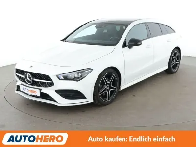 Gebraucht Mercedes CLA180 Shooting Brake AMG line 136 PS (100 kW) 2020 Weiß Kombi