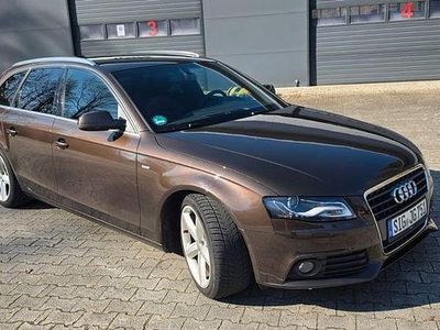 Gebraucht Audi A4 S-Line 211 PS (155 kW) 2010 Braun Kombi