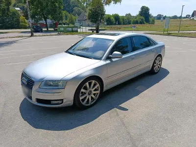 Gebraucht Audi A8L Comfort 232 PS (170 kW) 2008 Silber Limousine