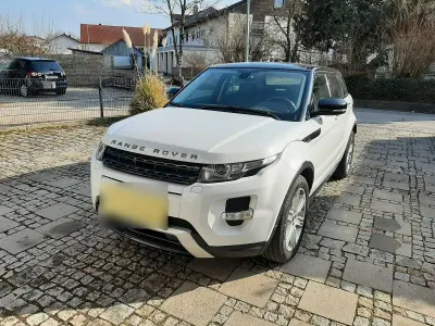 Gebraucht Land Rover Range Rover evoque Dynamic 190 PS (139 kW) 2012 Weiß SUV