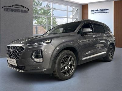 Grau Gebraucht 2020 Hyundai Santa Fe Premium SUV | 27.787 € (Etwas zu teuer)