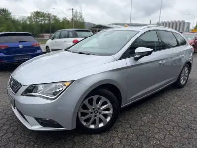 Używany Seat Leon ST 110 KM (80 kW) 2016 Srebrny Kombi