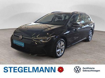 Usata VW Golf VIII Life 131 CV (96 kW) 2021 Nero Station wagon