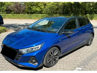 Gebraucht Hyundai i20 N Line 120 PS (88 kW) 2022 Blau Kleinwagen