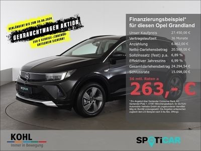 gebraucht Opel Grandland X Ultimate 1.2 Turbo Automatik 360 Kamera LED Navi