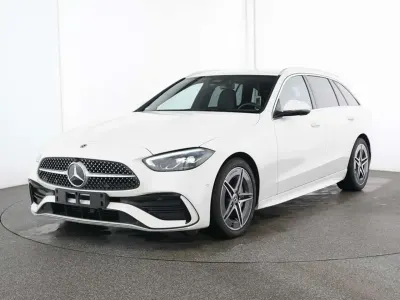 Gebraucht Mercedes C180 AMG 170 PS (125 kW) 2025 Weiß Kombi