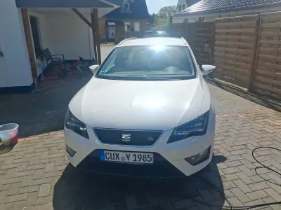 Brugt Seat Leon ST FR 150 HK (110 kW) 2016 Hvid Stationcar