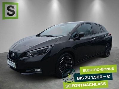 Gebraucht Nissan Leaf N-Connecta 89 kW (122 PS) 2023 Schwarz Kleinwagen