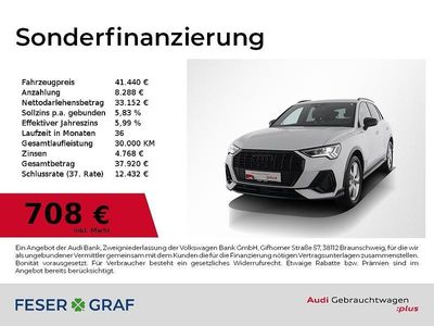 Gletscherweiß metallic Gebraucht 2025 Audi Q3 S-Line SUV | 41.440 € (Fairer Preis)
