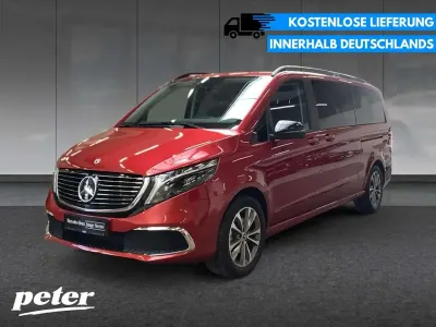 Brugt Mercedes EQV300 150 kW (204 HK) 2024 Rød MPV