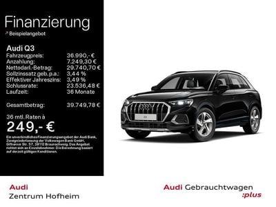 Gebraucht Audi Q3 Advanced Plus 150 PS (110 kW) 2025 Mythosschwarz metallic SUV