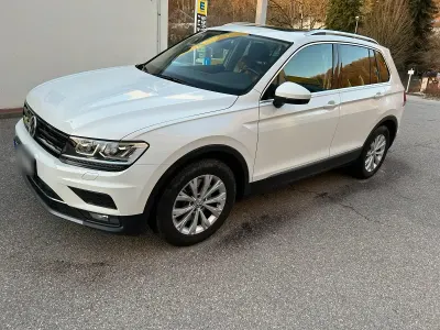 Używany VW Tiguan Highline 186 KM (136 kW) 2017 Biały SUV
