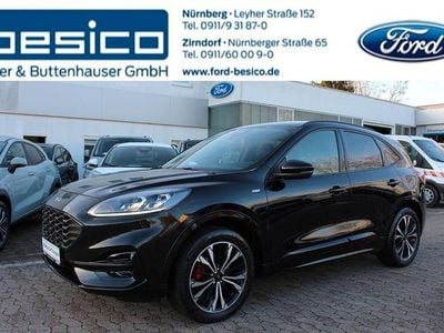 Obsidian schwarz metallic Gebraucht 2021 Ford Kuga ST-Line X SUV | 25.970 € (Fairer Preis)