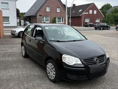 Gebraucht VW Polo 60 PS (44 kW) 2007 Schwarz Kleinwagen