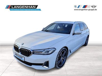 Usata BMW 530 Sport Line 286 CV (210 kW) 2021 Bianco Station wagon