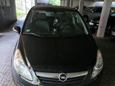 Gebraucht Opel Corsa 2010 Schwarz Kleinwagen