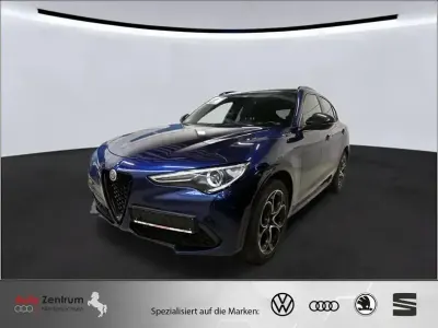 Gebraucht Alfa Romeo Stelvio Veloce 209 PS (153 kW) 2020 Blau SUV