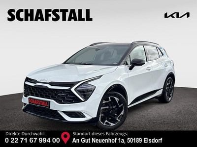 Gebraucht Kia Sportage GT-Line 265 PS (194 kW) 2025 Weiss ((ha2) deluxeweiss met. / schwarz) SUV
