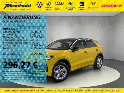 Gebraucht VW T-Roc Cabriolet Style 116 PS (85 kW) 2026 Canary yellow uni schwarz uni SUV
