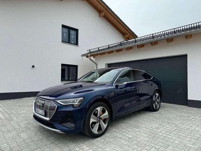 Gebraucht Audi e-tron Sportback S-Line 230 kW (313 PS) 2020 Blau SUV