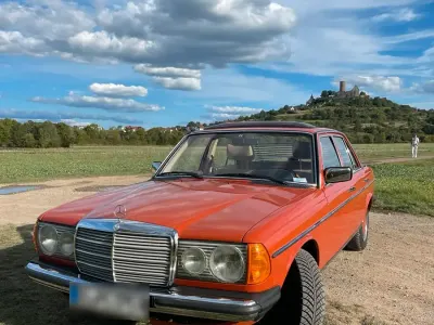 Brugt Mercedes 230 1978 Orange Sedan