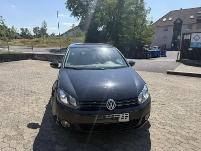 Gebraucht VW Golf VI Comfortline 80 PS (58 kW) 2009 Schwarz Kleinwagen