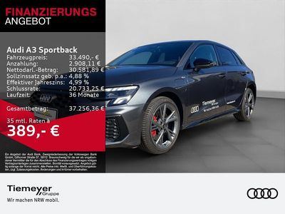 Gebraucht Audi A3 Sportback e-tron S-Line 245 PS (180 kW) 2024 Grau Kleinwagen