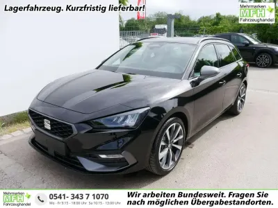 Neu Seat Leon FR 150 PS (110 kW) 2025 Midnight schwarz meta... Kombi