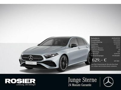 Gebraucht Mercedes A250 Premium 224 PS (164 kW) 2024 Silber / hightechsilber Limousine
