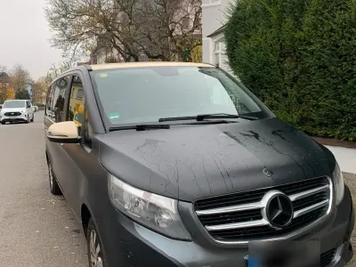 Gebraucht Mercedes V220 163 PS (119 kW) 2017 Schwarz Van / Kleinbus