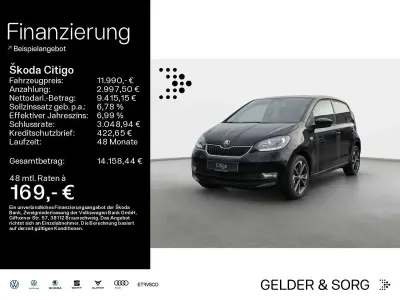 Gebraucht Skoda Citigo G-TEC Style 68 PS (50 kW) 2017 Schwarz Kleinwagen