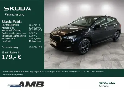 Gebraucht Skoda Fabia Selection 95 PS (69 kW) 2025 Blackmagic perleffekt Kleinwagen