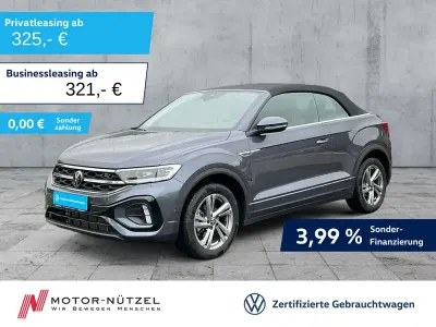 Gebraucht VW T-Roc Cabriolet R-line 150 PS (110 kW) 2025 Grau Cabrio