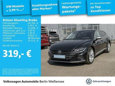 Deep black perleffekt Gebraucht 2021 VW Arteon Elegance Kombi | 26.760 € (Fairer Preis)