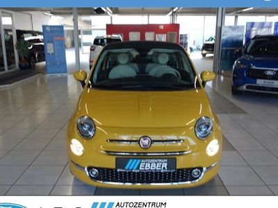 Gebraucht Fiat 500C Lounge 69 PS (50 kW) 2015 Gelb Cabrio