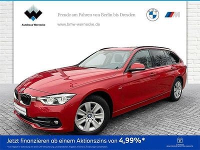 Gebraucht BMW 320 Sport Line 184 PS (135 kW) 2018 Melbourne red Kombi