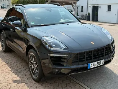 Gebraucht Porsche Macan S Diesel 258 PS (189 kW) 2017 Schwarz SUV