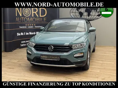 Gebraucht VW T-Roc Cabriolet Style 110 PS (80 kW) 2021 Grün Cabrio