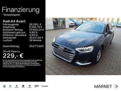 Gebraucht Audi A4 Advanced Plus 150 PS (110 kW) 2023 Brillantschwarz Kombi