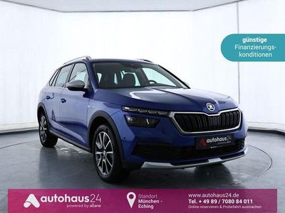 Gebraucht Skoda Kamiq ScoutLine 150 PS (110 kW) 2022 Blau SUV