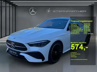 Gebraucht Mercedes CLE220 AMG 197 PS (144 kW) 2025 Weiß Coupé