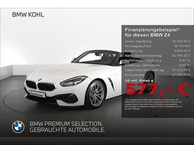 Second-hand BMW Z4 Advantage 197 CP (144 kW) 2022 Alb Cabrio
