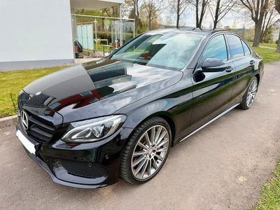 Second-hand Mercedes C250 AMG line 204 CP (150 kW) 2016 Negru Berlinǎ