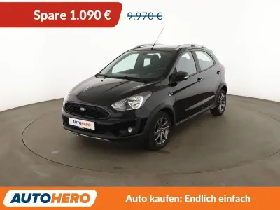 Gebraucht Ford Ka Plus Active 86 PS (63 kW) 2019 Schwarz Kleinwagen