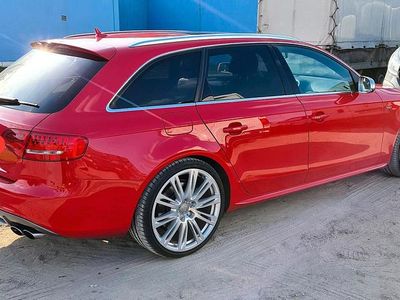 Brugt Audi S4 333 HK (244 kW) 2009 Rød Stationcar